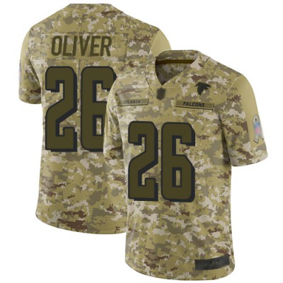 Nike Atlanta Falcons #26 Isaiah Oliver Camo Youth Stitched NFL Limited 2018 Salute to Service Jersey Youth